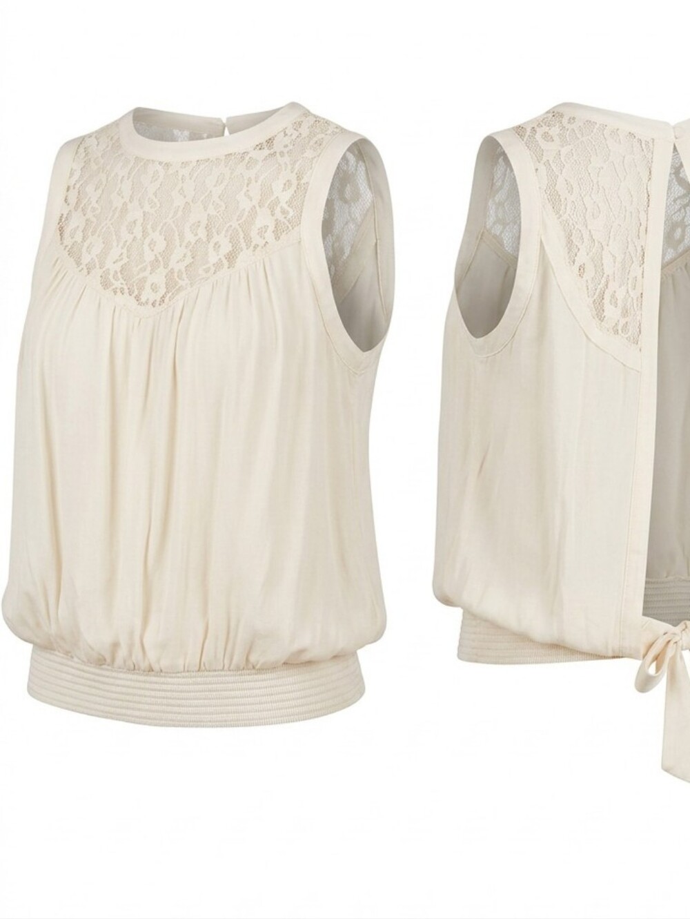 gimmicks By BKE Lace Open Back Tank